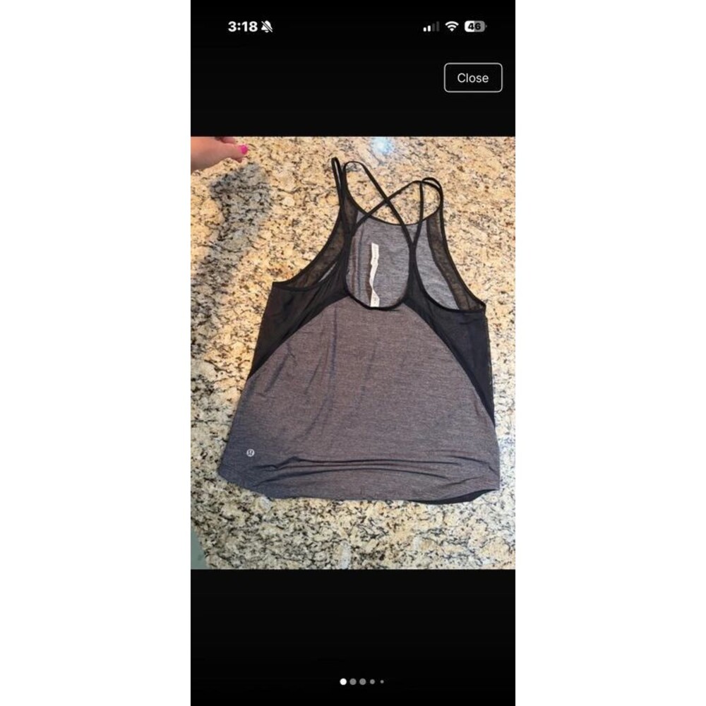 Lululemon tank top athletic tank workout tank top